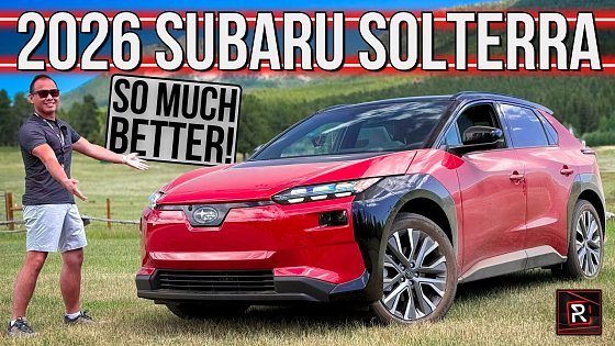 Video: The 2026 Subaru Solterra XT Is A Much Improved Family SUV For Speedy Adventures