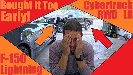 Video: I Bought My EV Pickup Truck Too Early! | F-150 Lightning Compared To Tesla Cybertruck RWD Long Range