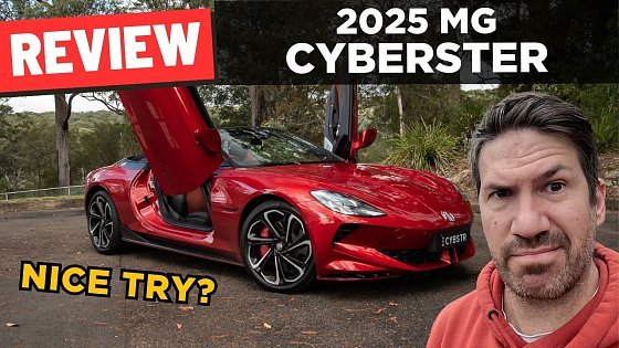 Video: 2025 MG Cyberster: Detailed review – 0-100, 1/4 mile & POV test drive