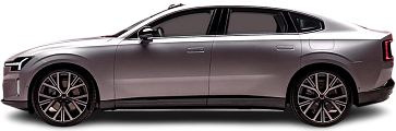 Side view photo of Volvo ES90 Twin Motor (2025-…) on transparent background