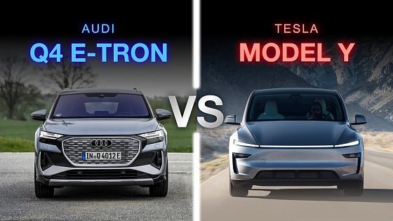 Video: NEW Tesla Model Y vs Audi Q4 e-tron | WHICH ONE?