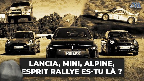 Video: Lancia, Mini, Alpine, Esprit Rallye es-tu là ?