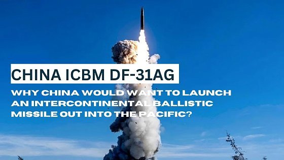 Video: Amazing NEW clip of China's DF-31AG ICBM 1st stage booster drops off and 2nd stage motor ignition