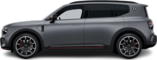 Side view photo of Smart #5 Brabus (2025-…) on transparent background