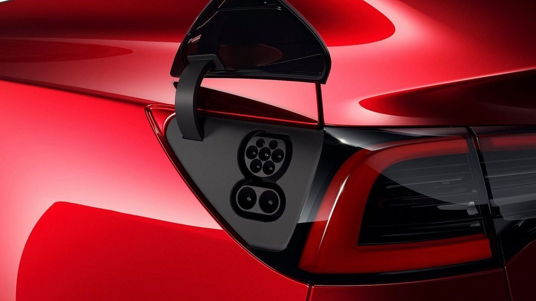 Tesla Model 3 Performance (2018-2024) порт для зарядки (Европа), зарядка, разъем, штекер, коннектор