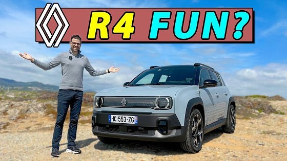 Video: Renault R4 driving REVIEW - better choice than the R5?