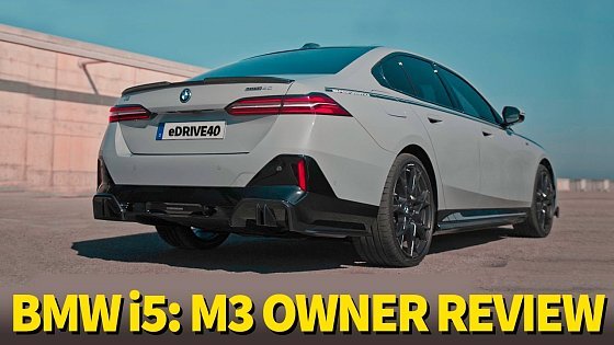 Video: BMW i5 eDrive40 review by M3 Owner - BIG Surprise & how BMW is lying to you!