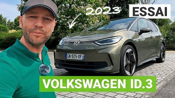 Video: Essai nouvelle Volkswagen ID3 2023 : peaufiner n'est pas jouer !