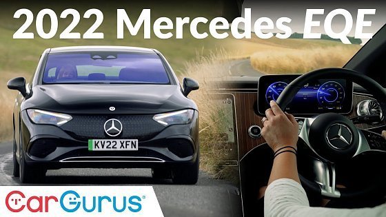 Video: 2022 Mercedes EQE: Merc's electric revolution continues...