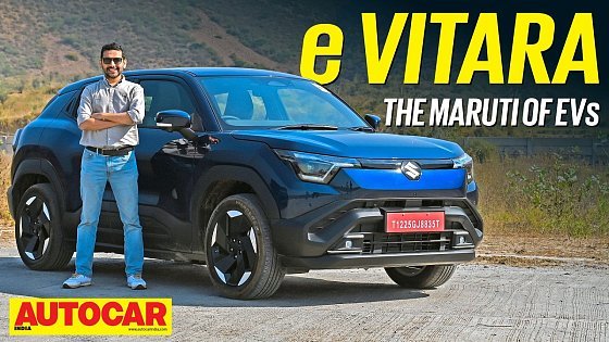 Video: Maruti Suzuki e Vitara review - Maruti finally gets its Green Card | Autocar India
