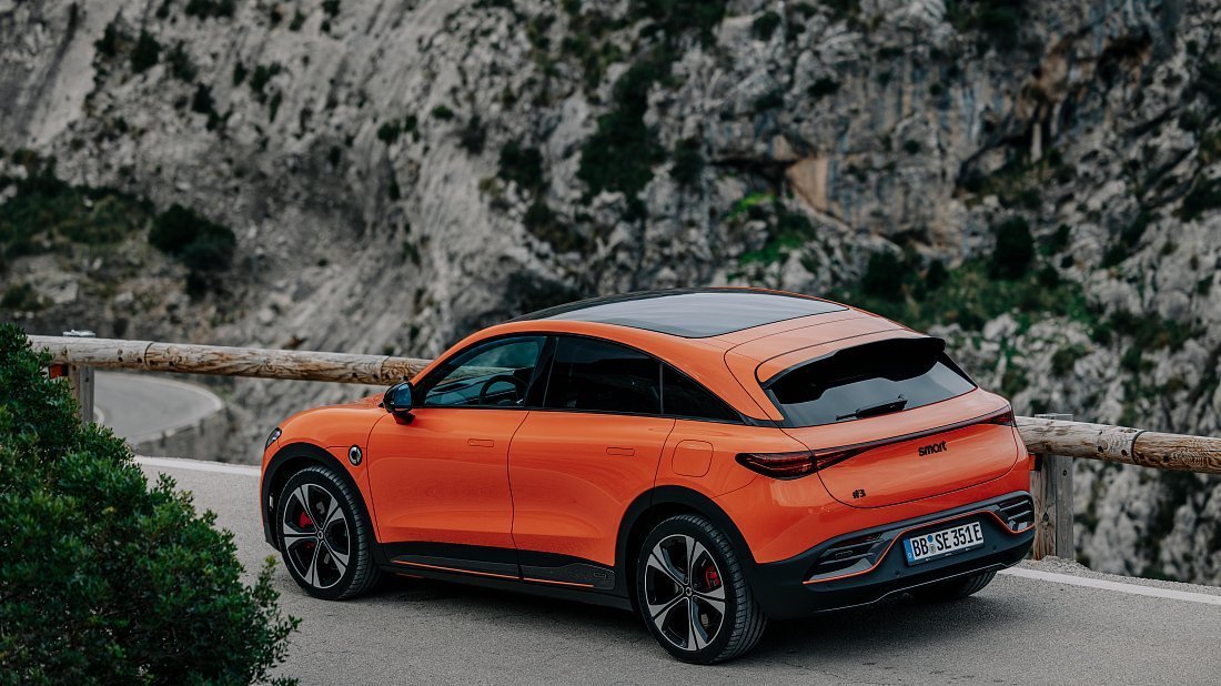 Фото Smart #3 Brabus (2024-…) задняя часть под углом