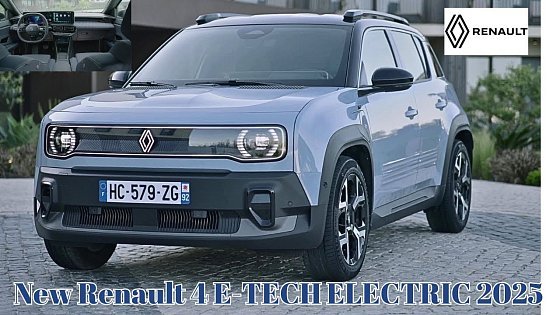 Video: Its Rivals are the Fiat 600e,Smart#1,Citroen e-C3 Aircross and MG4 | Renault 4 E-TECH ELECTRIC 2025