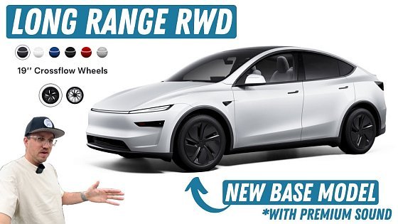 Video: Tesla Launches New Base Model Y In The US! Long Range RWD Specs, Pricing & Features
