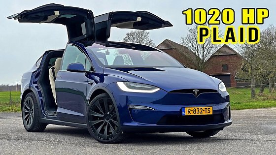 Video: TESLA MODEL X PLAID | REVIEW on AUTOBAHN [NO SPEED LIMIT]