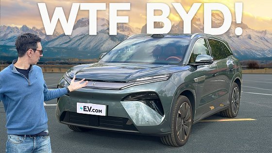 Video: Family SUV with 1000hp+ and 1000kw Megawatt Charging - BYD Tang L EV (Sealion 8)