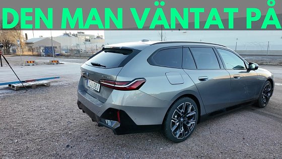 Video: BMW i5 xDrive40 Touring - 70+ mil med fyrhjulsdrift | Elbilsmagasinet