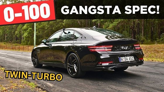 Video: 2026 Genesis G80 Black review: 0-100 & POV test drive