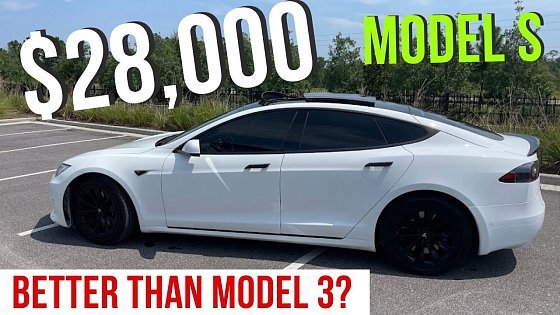 Video: Why you should consider a used Tesla model S vs Model 3
