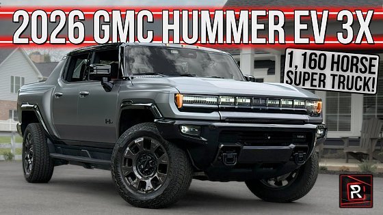 Video: The Most Ridiculous Truck Ever Made? | 2026 GMC Hummer EV 3X Pickup | Detailed Review