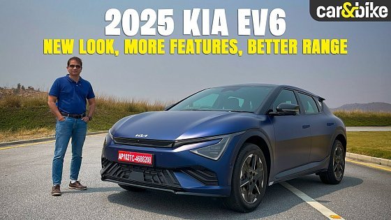 Video: 2025 Kia EV6: New look, more features, better range