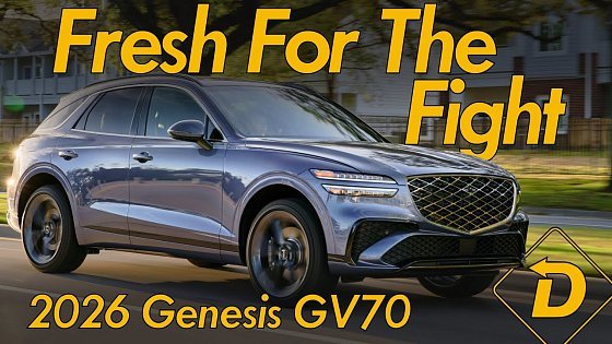 Video: The 2026 Genesis GV70 3.5T AWD is a Worthy Competitor #automobile