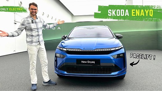 Video: Skoda Enyaq 2025 facelift - Almost a new car !