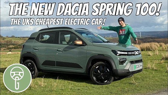 Video: The NEW Dacia Spring 100 Review! 