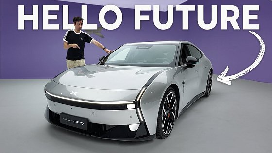 Video: NEW XPENG P7 First Look: Smart, Sexy, AI EV from the FUTURE
