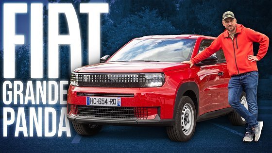 Video: Essai Fiat Grande Panda : Enfin une voiture électrique à l'ancienne !