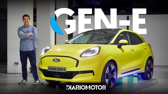 Video: Ford Puma Gen-E 2025: un eléctrico lógico y ASEQUIBLE | Presentación | Review | Diariomotor