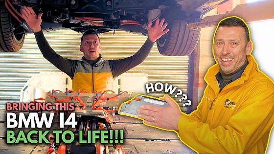 Video: CRASHED BMW i4 Brought Back to Life! High Voltage Battery Repair & SME Reset| EV Fix You Need to See