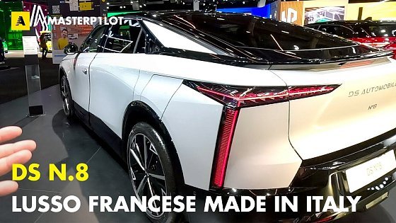Video: Nuova DS n.8 my 2025 | Lusso francese. Fatta in Italia, forse ibrida...