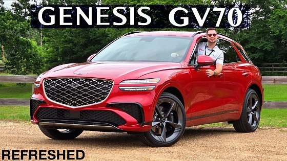 Video: 2026 Genesis GV70 -- More CHANGES Than Meets the Eye! (Does it DEFEAT the X3??)