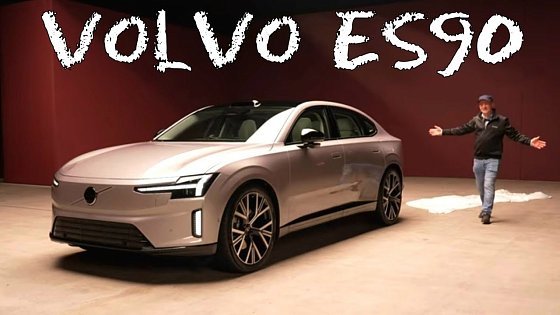 Video: My first look at Volvo's ES90 ? CHECK OUT MY REACTIONS!