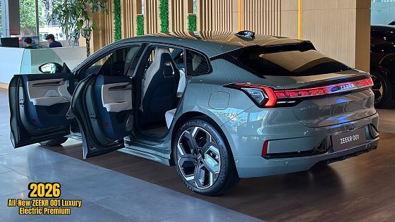 Video: All-New ZEEKR 001 (2026) - Luxury EV - Review Walkaround 