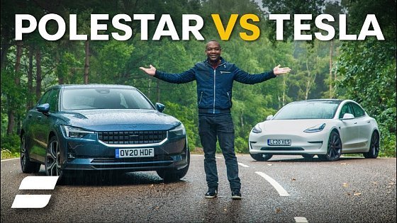 Video: Polestar 2 Vs Tesla Model 3: Electric Car SHOWDOWN | 4K