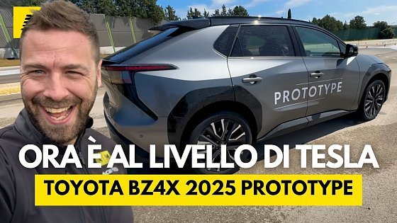 Video: Toyota bZ4X 2025 Prototype: così è pronta a sfidare Tesla