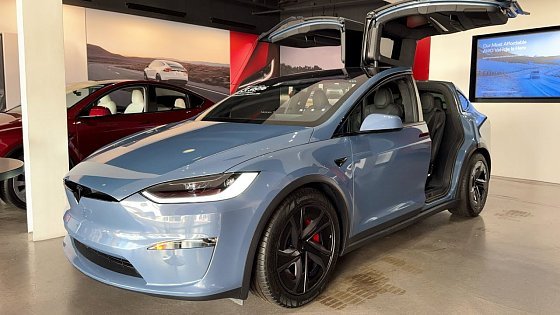 Video: [4K] 2026 Tesla Model X Plaid “Frost Blue Metallic” Walkaround Review