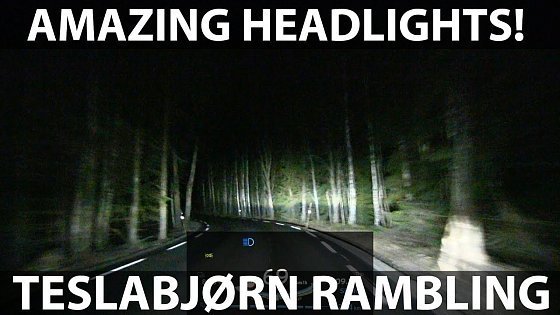 Video: BMW i3 42 kWh (120 Ah) headlights test