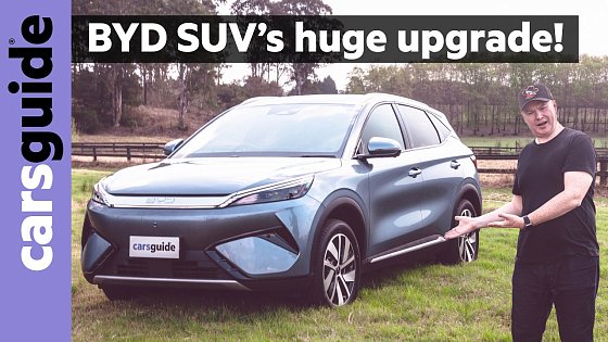 Video: BYD Atto 3 Evo 2026 review Australia: Longer EV driving range & more power for updated Kia EV3 rival