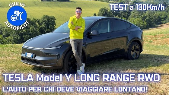 Video: TESLA MODEL Y RWD LONG RANGE - Autonomia da Record per la categoria con soli 75kWh di batteria!