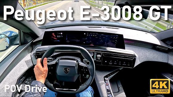 Video: The NEW Peugeot E-3008 GT POV DRIVE 5K