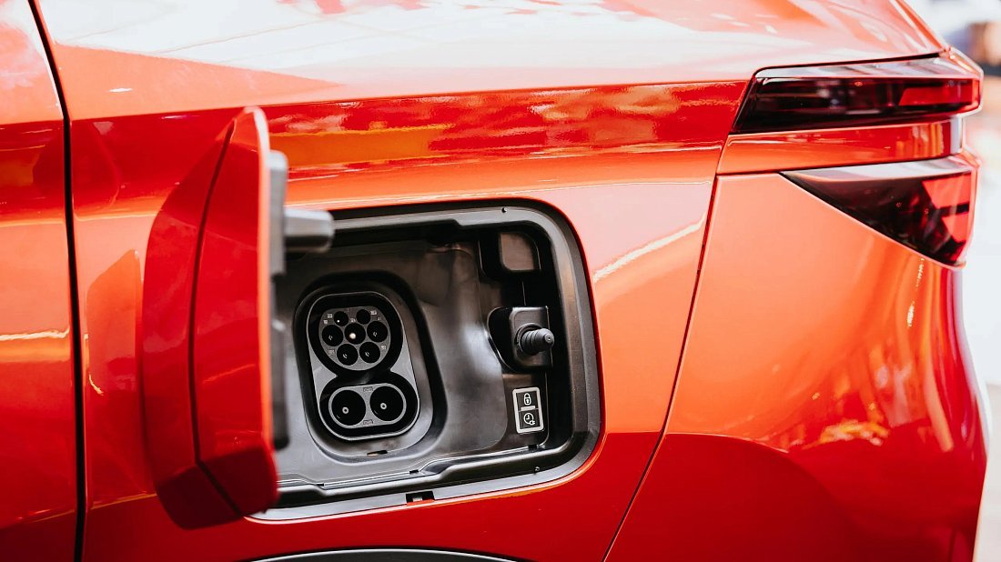 Opel Frontera Electric 44 kWh (2024-…) порт для зарядки (Европа), зарядка, разъем, штекер, коннектор