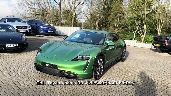 Video: 2022 Porsche Taycan 4 Performance Plus Cross Turismo | GC Motors