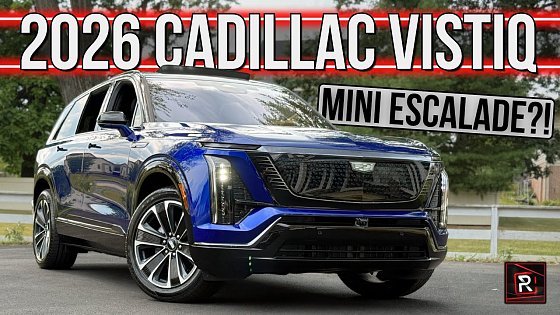 Video: The 2026 Cadillac VISTIQ Sport Is A Stand-Out Electric Family SUV With Escalade Vibes
