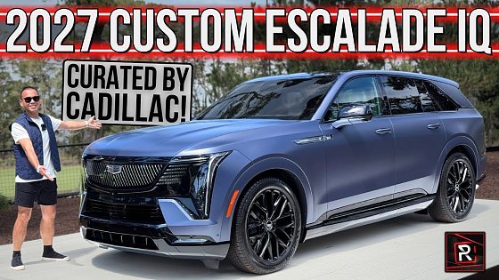Video: One-Of-A-Kind Caddy! | 2027 Curated By Cadillac Escalade IQ | Detailed First Look 