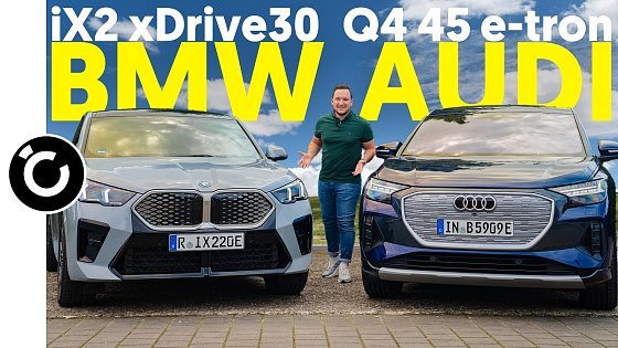Video: BMW iX2 VS Audi Q4 - wo gibt's mehr fürs Geld?