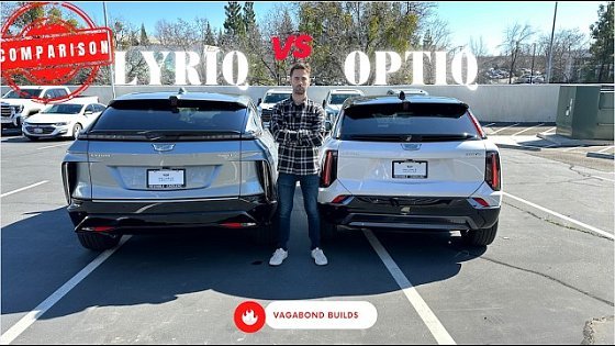 Video: OPTIQ vs LYRIQ in the 2025 Cadillac. Which one do you like more?