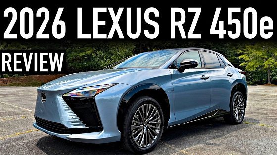 Video: 2026 Lexus RZ 450e Review.. Low Key the Best Lexus?