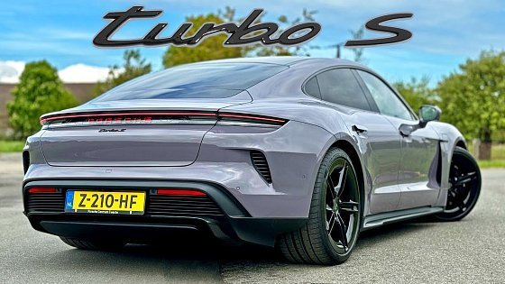 Video: 2024 Porsche Taycan Turbo S // REVIEW on AUTOBAHN